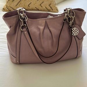 Coach lilac handbag